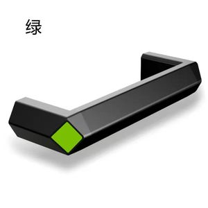 Aluminum Alloy Machinery Door Pull Handle Black Industrial Cabinet Handle Machine Tool