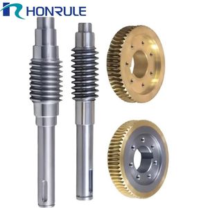 Huirong Machinery Custom High Qualityworm Shaft and Worm Gear for Speed Reducer
