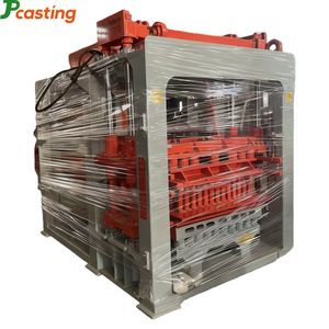 High Output Brick Machine with Siemens PLC Control System for Construction Paver