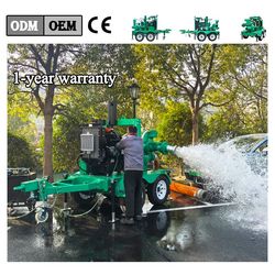 High Vacuum Diesel Engine Self-Priming High Head Large Flow Water Pump Dewatering Pump