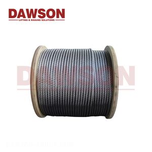 Galvanized Steel Wire Rope High Tensile Strength Cable Diameter 3mm to 100mm All Sizes