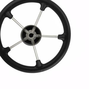 Premium 316 Stainless Steel Steering Wheel for Pontoon Boats