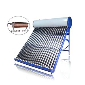 Solar Hot Water Heater with Copper Coil for Domestic Hot Water Heater