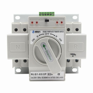 MCB Type Dual Power Automatic Transfer Switch ATS AC Changeover Switches