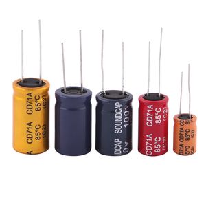 High-Temperature 100UF 25V Aluminum Capacitor for Reliable Performance