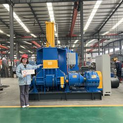 Banbury Mixer / Rubber Dispersion Pressurized Kneader Mixing Machine