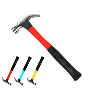 Best Claw Hammers 8oz-24oz Fiberglass Handle Professional Carbon Steel Hand Tools