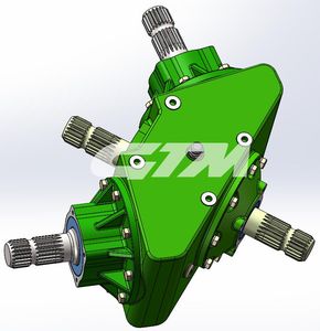 Gtm Agricultural Rotary Mower Gearbox Rotary Cutter Rotary Tiller for Bush