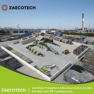 Automatic Trash Sorting Machine for Municipal Waste with Low Power Consumption