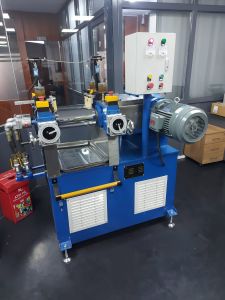 Laboratory Hydraulic Rubber Open Two Roll Mixing Mill/Mixer Machine