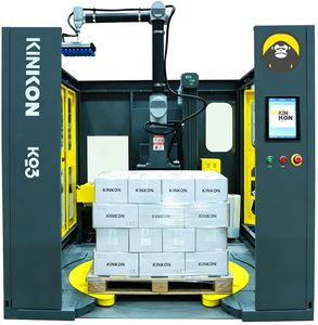 Automatic Palletizer Robot Wrapper and Palletizer for Packing Line