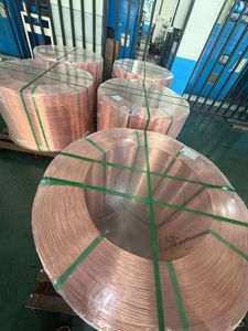 Copper Coil Tube Air Conditioner Refrigeration Seamless Copper Tube Coil