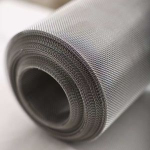 Wholesale 304 Stainless Steel Sterling Silver Woven Wire Mesh for Water Treatment