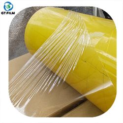 Food Wrapping PVC Stretch Cling Film Food Grade Transparent Moisture Proof Soft Packaging Film Casting 11 Mic or More Other Food