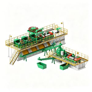 High Efficiency Mud Pitless System for Drilling Operations