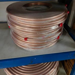 3/8 1/4 Air Conditioner Pancake Coil Copper Pipe 12.7 mm Refrigeration Copper Tube Coil Copper Pipe