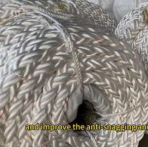 13. Customization Polypropylene Rope 8 Strands 12 Strands PP Filament Marine Mooring Rope