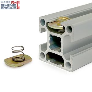 2040 Aluminum T Slot Extrusion Profile Customized Fastener Tee Nut