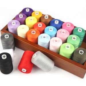 Garments Textiles High Quality Wholesale 100% Spun 40s/2 5000y Polyester Sewing Thread Polyester Filament Texture Yarn