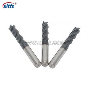 4 Flute HRC55 Cutting Tool Solid Carbide End Mill for CNC Machining