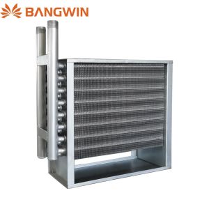 2022 Hot Sales Stainless Steel Industrial Fin Tube Type Aluminum/Copper Finned Tube Air to Water Plate Heat Exchanger Coil for HVAC System