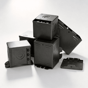 Durable Low Carbon Steel Motor Junction Box Industrial Motor Wiring Protection