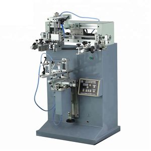 Cylindrical Semi Automatic Silk Screen Printing Plastic Bottle Printer Machine for Sale
