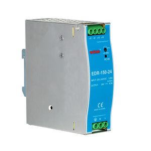 Hot Sale Power Supply Single Output 150W 24V 6.5A EDR-150-24 AC DC Switching Power Supply