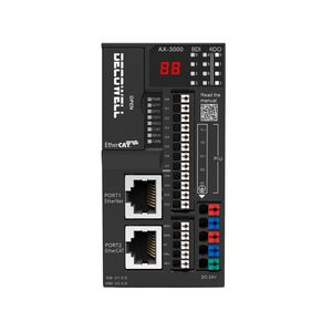 Ethercat-Compatible PLC Controller for Motion with Io and Protocol Libraries