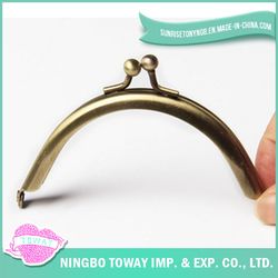Eco Friendly Wholesale Clutch Purse Metal Handbag Frame