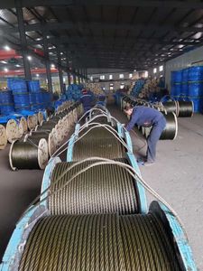 304 / 316 Crane Stainless Steel Wire Rope Lifting Cable Ss Wire Rope12mm16mm Diameter