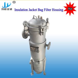 Insulation Jacket Single Bag Filter Housing
