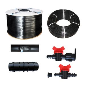 Drip Line with Flat Pressure Compensating Dripper PC Drip Tape