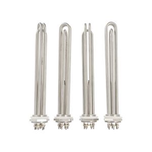 Abrasion Resistance High Performance Flanged Immersion Stainless Steel Screw Plug Heater