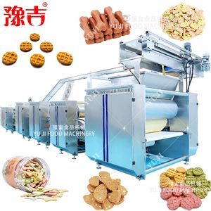 Fully Automatic Pet Dog Snack Food Production Line Dog Biscuit Manufacturing Machine
