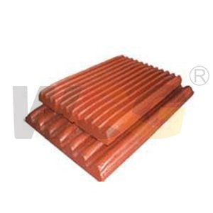Mn18cr2 Jaw Crusher Spare Parts, Crusher Parts Movable Fixed Jaw Plate Cj412