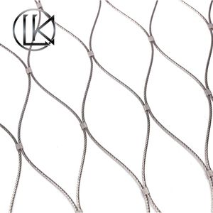 Durable Woven Stainless Steel Wire Rope Safety Net for Residential Balconies