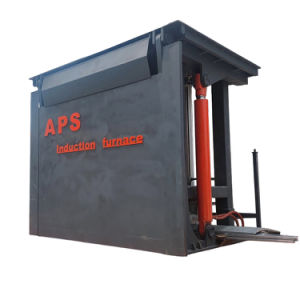 Aps Electric Industrial 5ton 6ton Copper Aluminum Scrap Metal Cast Iron Brass Bronze Stainless Steel Medium Frequency Induction Melting Smelting Furnace