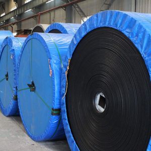 Industrial Mining Machine Conveyor Rubber Belt Stainless Steel for Manufacturing Plant
