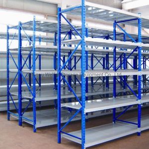 Warehouse Storage Requires Medium Duty Long Span Steel Shelves for Efficiency