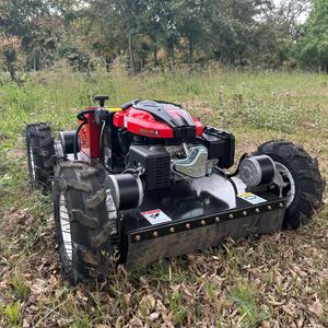 Remote Control All Terrain Lawn Mower with Diesel Engine for Home Garden Use