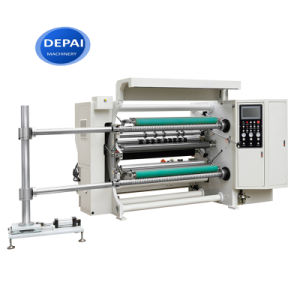Jumbo Roll to Roll Kraft Paper BOPP Pet Film Aluminum Foil Slitting and Rewinding Machine
