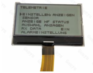 2.7 Inch 128X64 Graphic LCD Display with 3.3V Power and 26pin FPC