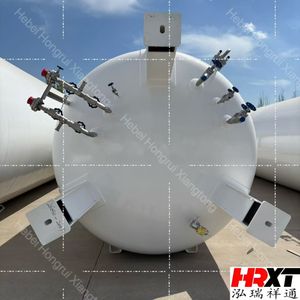 150m3 Factory Price Customizable Vacuum Insulated Video Available Durable Industrial Vertical/Horizontal Liquid CO2 Storage Tank