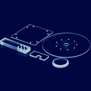 High Temperature Borosilicate Glass Sheet Round Sight Glass Discs