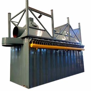 Cement Silo Air Filters Bag Pulse Jet Filter Machine Industrial System Powder Type Bags Dedusting Baghouse Dust Collector