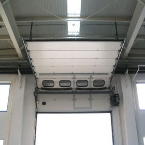 Intelligent-Control Sectional Industrial Door for Automated Pharmaceutical Facility Workflows
