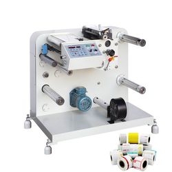 Rtfq-320 Mini. Label Paper Roll Slitting Rewinding Machine