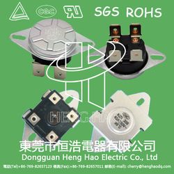 Ksd303 Bipolar Thermal Protector Ksd302 250V 25A 40A 60A Bipolar Bimetallic Thermostat Ksd308 Temperature Controller