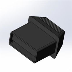 ABS USB a Port Dust Cover Dust Blocker Plastic Protectors with Keys